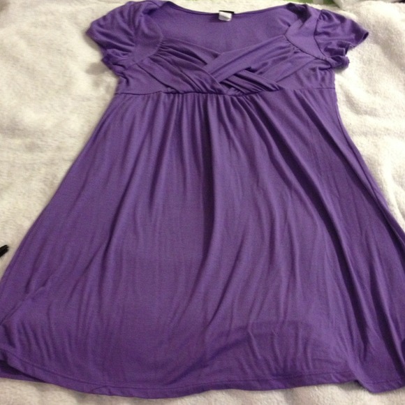 Purple dress