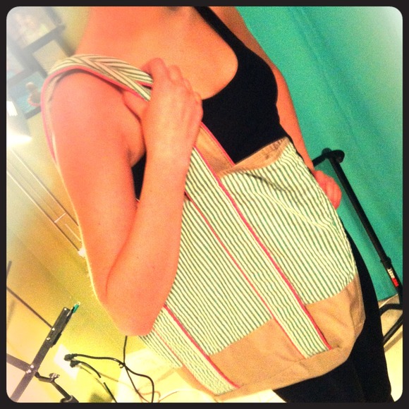 Bath and Body Works bag with clutch