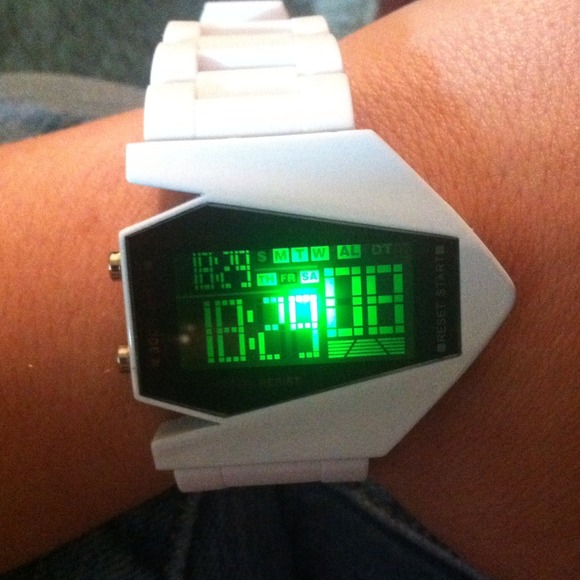 Hip white watch and Dolce and Gabbana