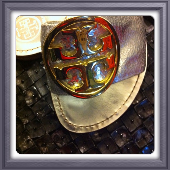 Tory Burch Shoes - Authentic TORY BURCh metallic sandals
