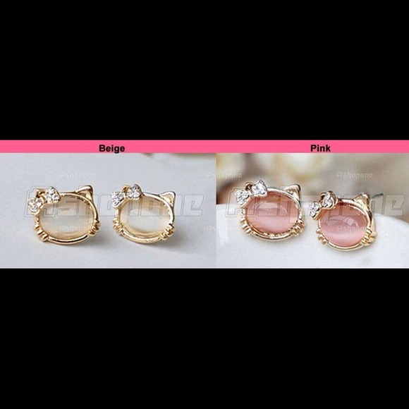💢SOLD💢 Hello kitty earrings