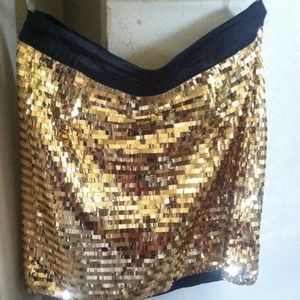 Lipsy sequined skirt