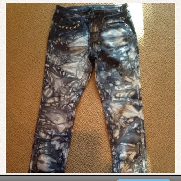 🚫Sold🚫JET by John Eshaya tie dye jeans