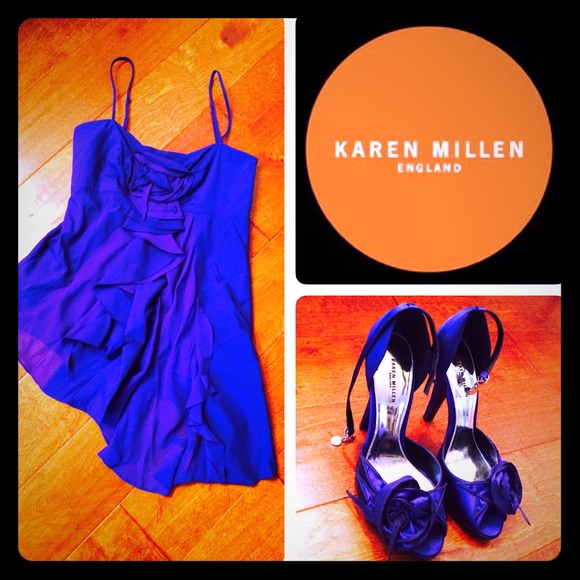 KAREN MILLEN SET: Shoes+Top