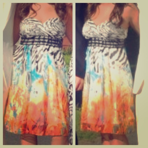 Beautiful short prom dress