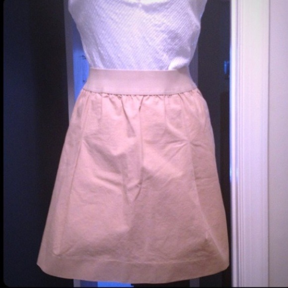 J. Crew Dresses & Skirts - J.Crew nwot duck cotton beige mini