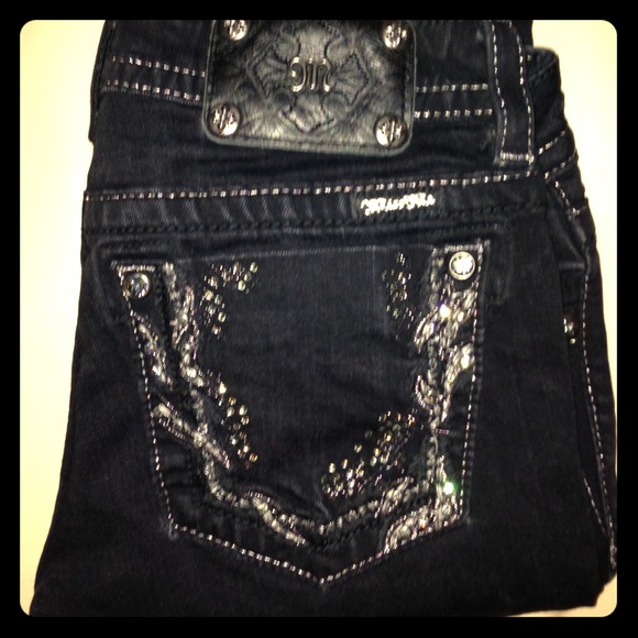 Miss Me Jeans size 27 - black skinny jeans