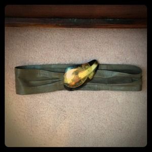 Real leather vintage belt!