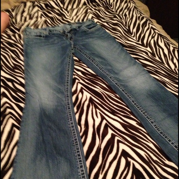 Silver jeans