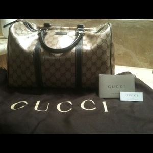 ***SOLD***Gucci Boston Bag Purse
