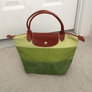 RESERVED Green Longchamp small Le Pliage bag