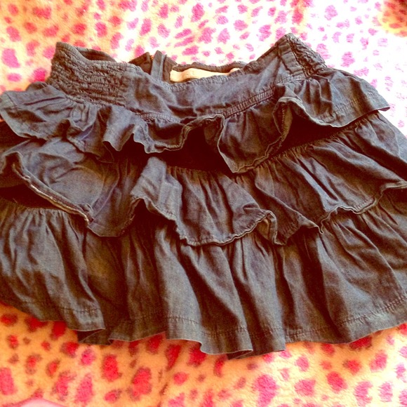 Denim Rippled Skirt! - Picture 1 of 1