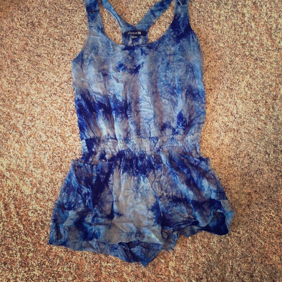 Blue Romper