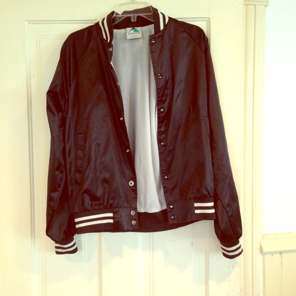 REDUCED: Men's small black retro jacket