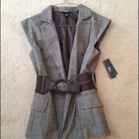 New BCX belted jacket/vest.