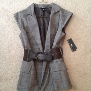 New BCX belted jacket/vest.