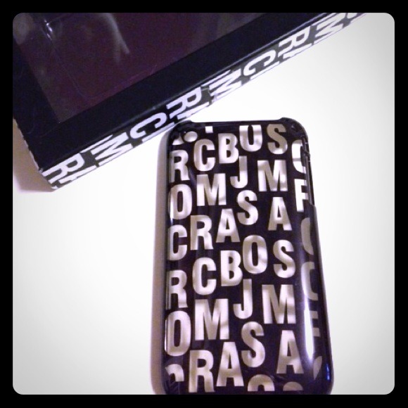 Marc Jacobs iPhone phone case black NIB 3 3G 3GS