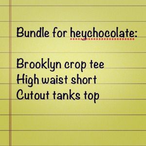 Bundle for heychocolate