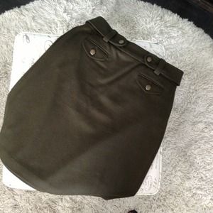JCrew Military style a-line skirt