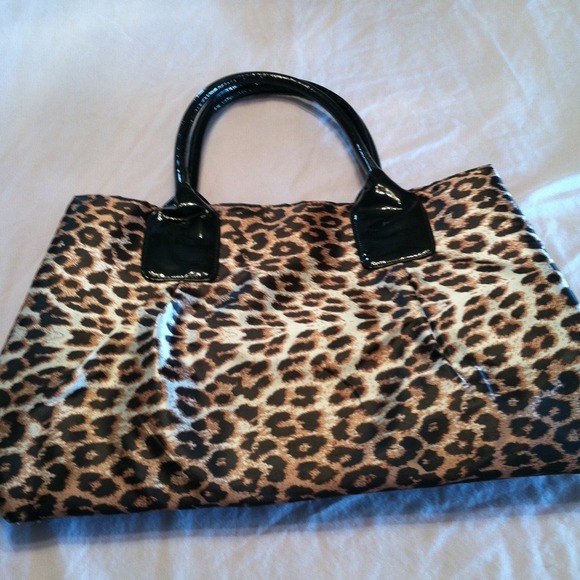 Animal Print Tote