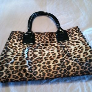 Animal Print Tote