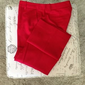 JCrew Flat front straight leg trousers