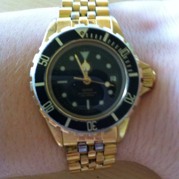 Tag heur gold watch.