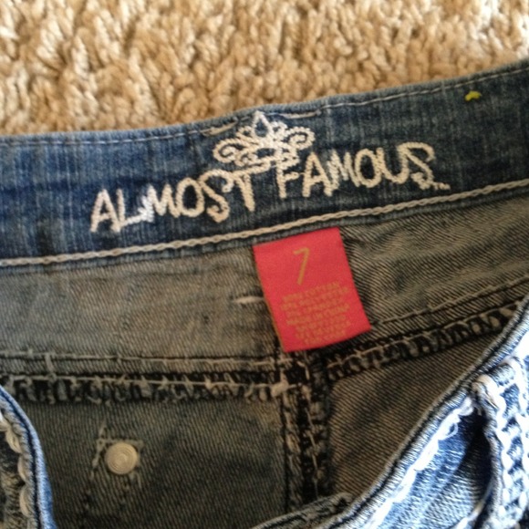 🌟REDUCED🌟Almost Famous' cut off shorts! - Picture 2 of 3
