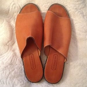 Coach Vachetta Sandals Size 7.5