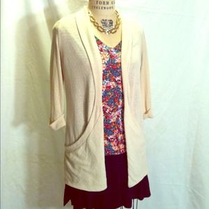 Shawl collar Lightweight Cardigan