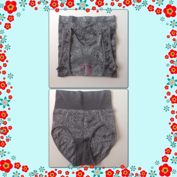 Gray 2 piece shapewear