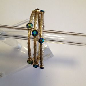 Bead studded bracelet set