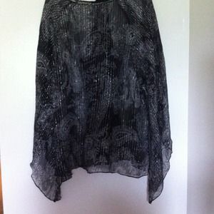 Reduce Price!!!! Great Black Sheer Top
