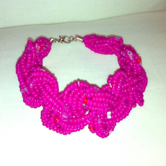 SOLD!!! Bright pink bracelet