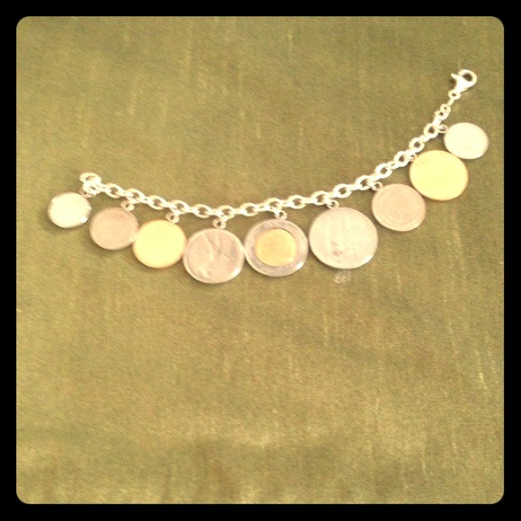 Italian Lire Coin Bracelet