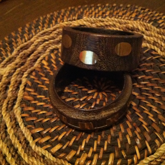 Wood bracelets