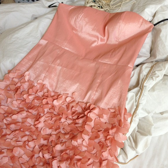 Ruffly soft pink dress - Picture 4 of 4