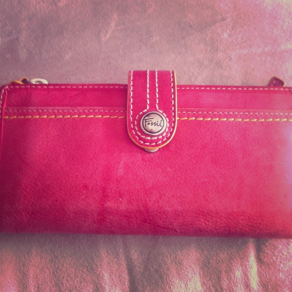 Fossil wallet. Genuine leather