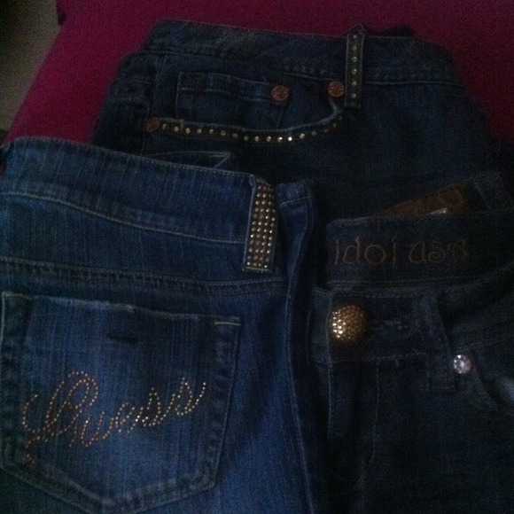 Jeans; Guess,Preminium, & la idol