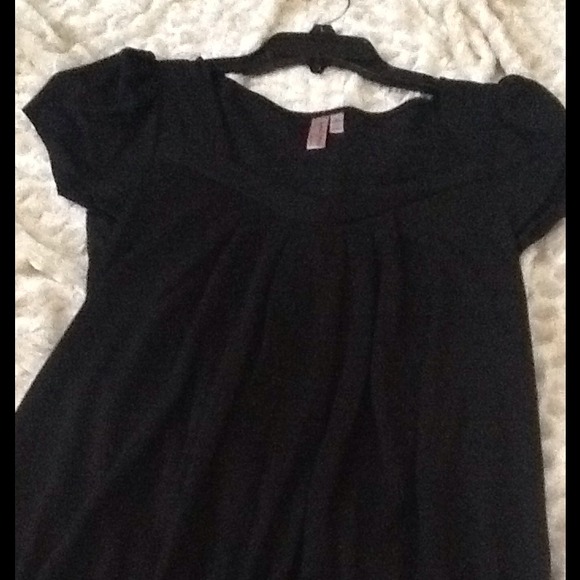 Free People black top wi banded bottom