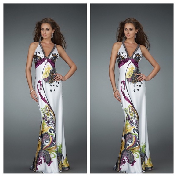 la femme Dresses & Skirts - La Femme Prom Dress
