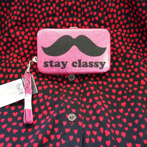 🚫SOLD🚫Pink Glittery Phone Wristlet Clutch