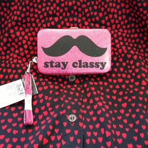 🚫SOLD🚫Pink Glittery Phone Wristlet Clutch