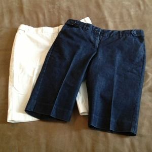 Express editor knee length short set!