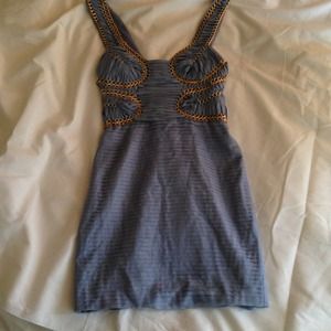 Powder blue Catherine Deane party dress