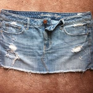 American Eagle Outfitters jean skirt