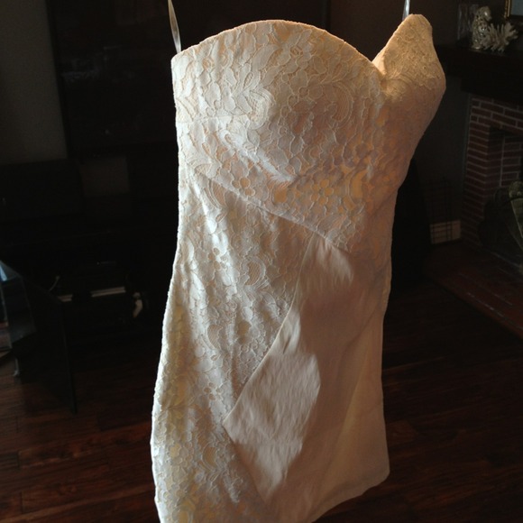 Romeo & Juliet Couture tube dress - with lace. - Picture 1 of 4