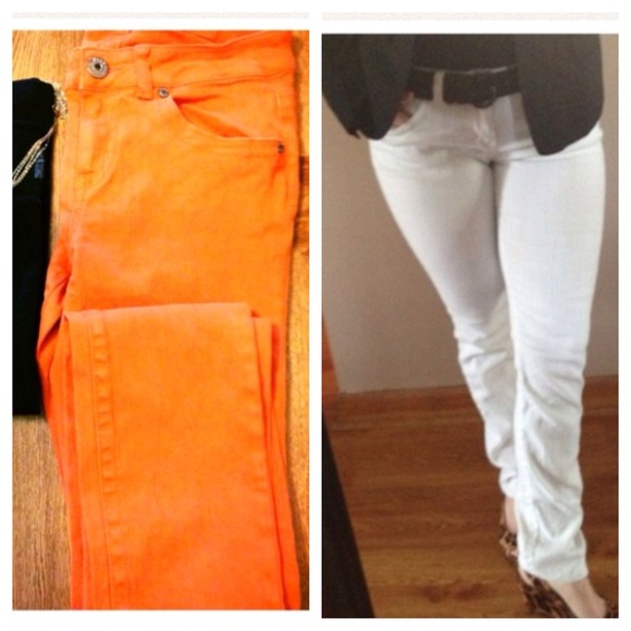 C Pink Colored Jeans