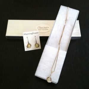 Necklace and earring set