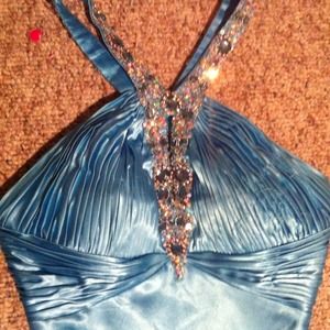 Floor length prom dress